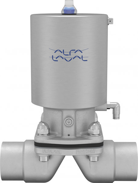 Rozšířená řada membránových ventilů Unique DV-ST UltraPure firmy Alfa Laval zvyšuje efektivitu aseptických procesů